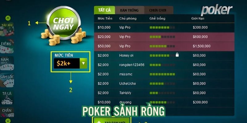 Poker hấp dẫn khách hàng đặt cược nhờ tính chiến thuật cao